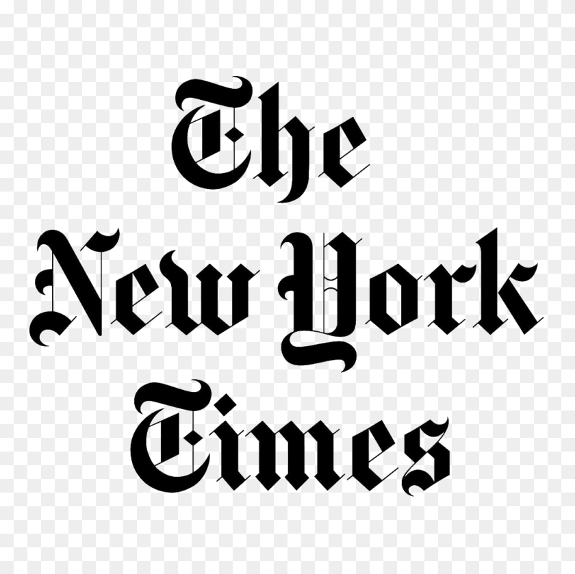1000x1000 White Manna Hamburgers - The New York Times Logo PNG