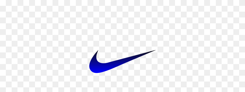 256x256 White Nike Logo Png - White Nike Logo PNG