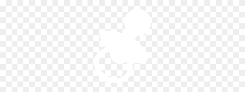 256x256 White Pacifier Icon - Pacifier PNG