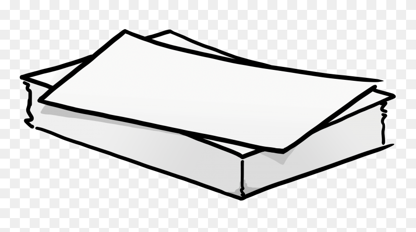 3969x2077 White Paper Cliparts - Sketchbook Clipart