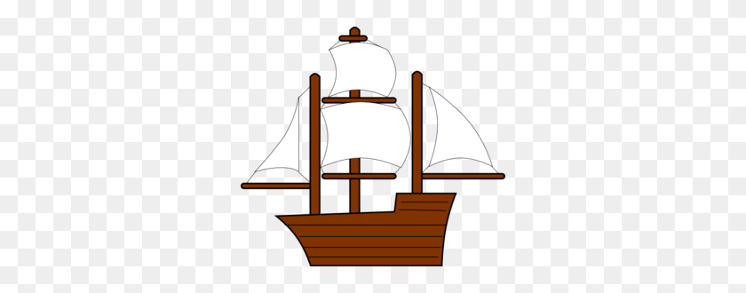 298x270 Белый Пиратский Корабль Картинки - Пиратский Корабль Клипарт Черный И Белый