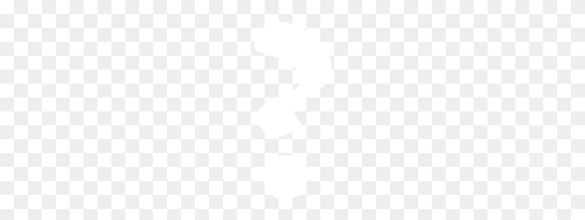 256x256 Icono De Signo De Interrogación Blanco - Signo De Interrogación Blanco Png