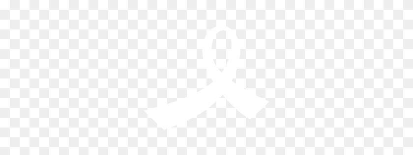 256x256 White Ribbon Icon - White Ribbon PNG
