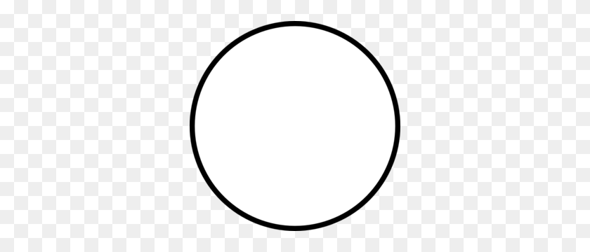 300x300 White Round Clip Art - White Circle PNG