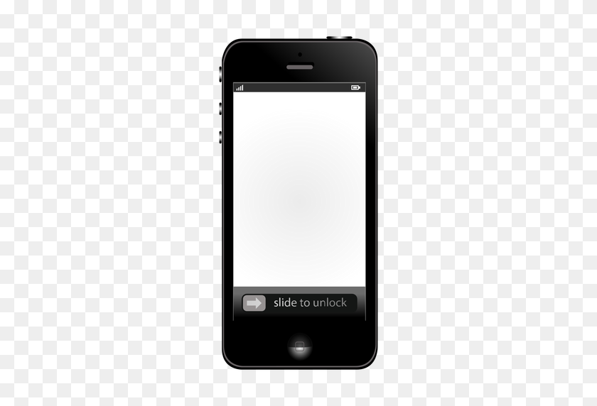 512x512 White Screen Iphone Mockup - Screen PNG