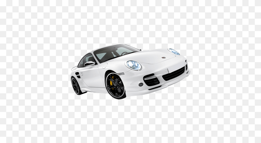 400x400 White Side Porsche Transparent Png - Porsche PNG