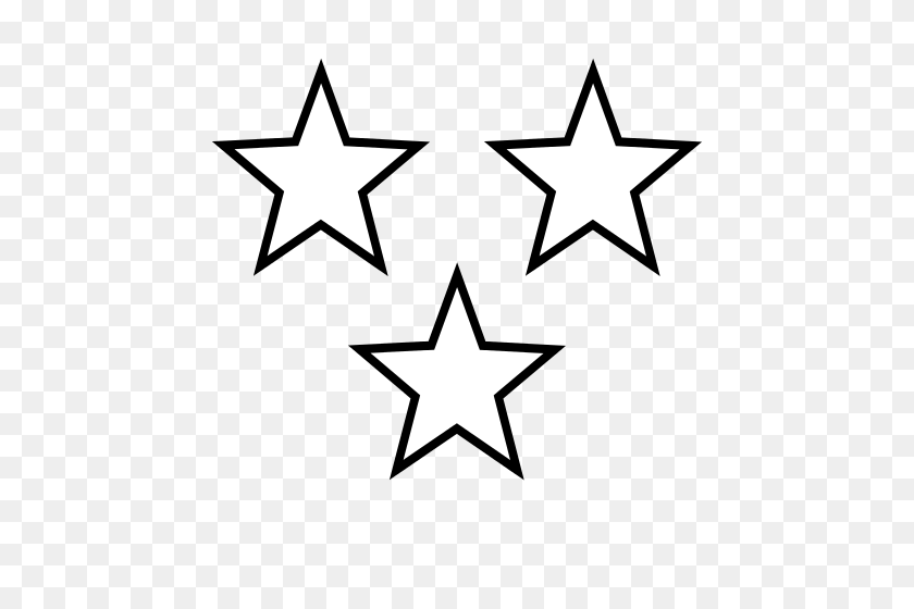 500x500 White Stars - Star Background PNG