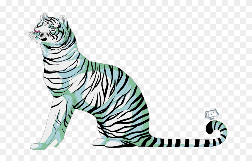 700x479 White Tiger Weasyl - White Tiger PNG