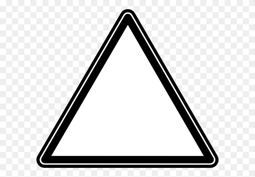 600x522 Белый Треугольник Клипарт - Белый Треугольник Png