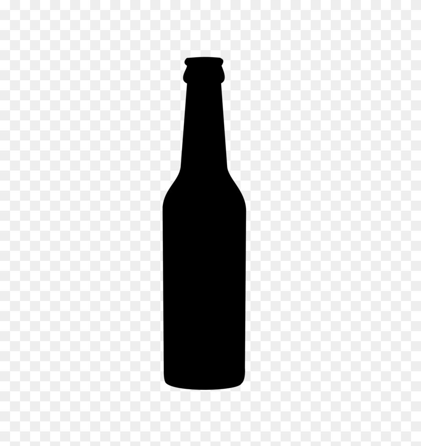 586x829 Бутылка Белого Вина И Бокалы Вектор Бесплатный Вектор - Бокал Для Шампанского Клипарт Черный И Белый
