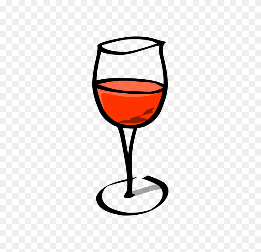 375x750 White Wine Red Wine Wine Glass Alcoholic Drink - Red Wine Clipart