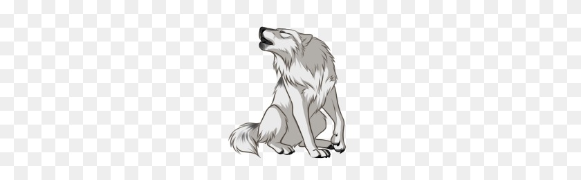 200x200 White Wolf - White Wolf PNG