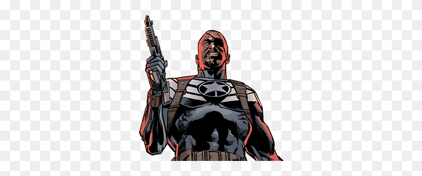 290x290 Who Is The Best Black Marvel Character The Undefeated - Nick Fury PNG