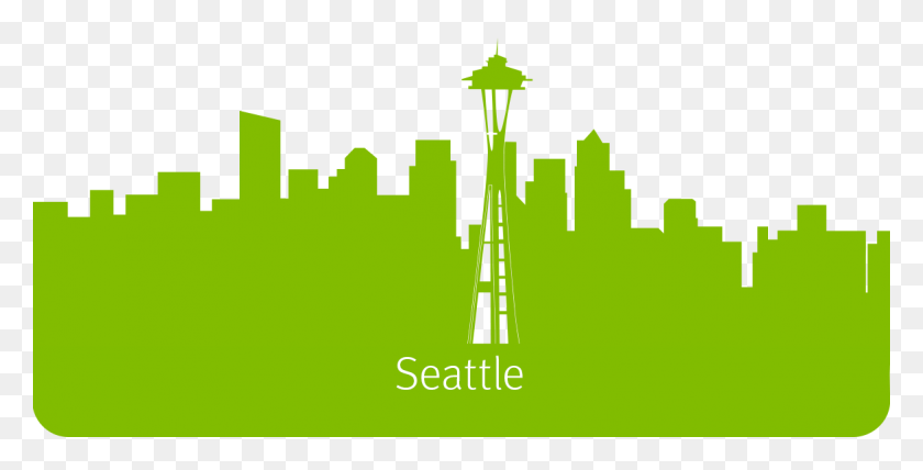 1174x555 Who We Are The Kresge Foundation - Seattle Skyline PNG
