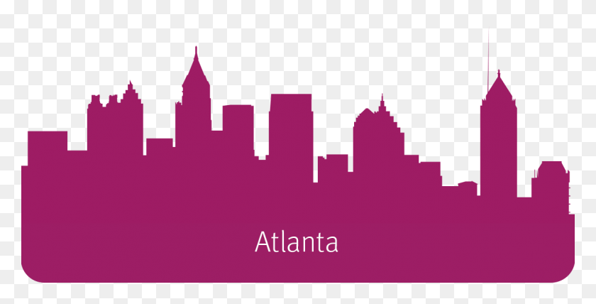 1174x555 Who We Are The Kresge Foundation - Atlanta Skyline Clipart