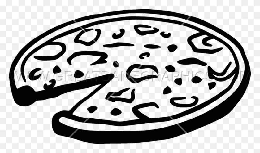 825x459 Целая Пицца Картинки Черный И Белый - Целая Пицца Клипарт