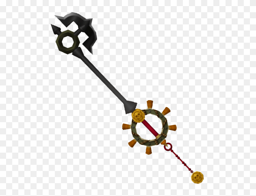 547x582 Why Does Keyblade Wielders Use The Blunt Edge Kingdomhearts - Keyblade PNG