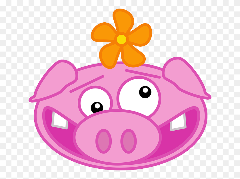 640x565 ¿Por Qué Comer Cerdo? - Pig Butt Clipart