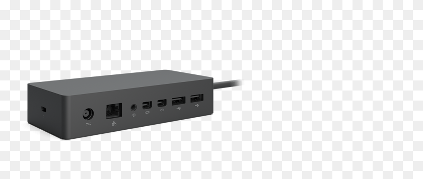 1398x532 Why I Love The New Surface Dock From Microsoft - Dock PNG