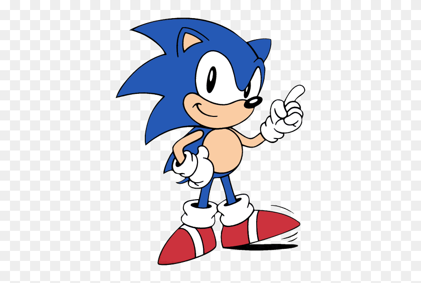 384x504 Por Qué Sonic The Hedgehog Fue Brillantemente Diseñado Imm Design - Sonic Mania Logo Png