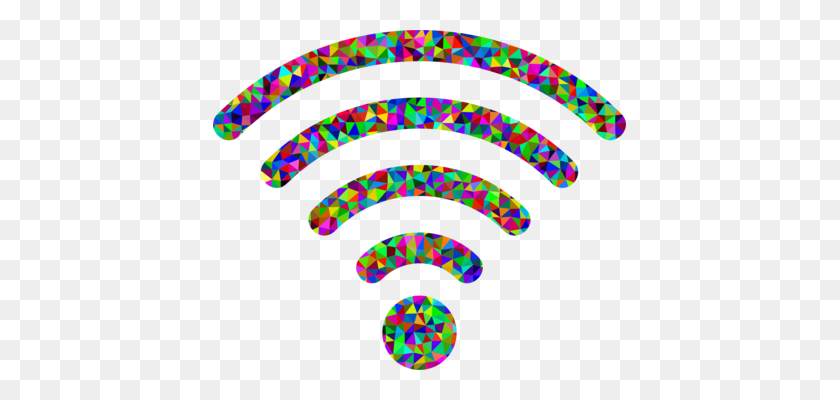 413x340 Wi Fi Computer Icons Iphone Signal Wireless - Iphone Clipart