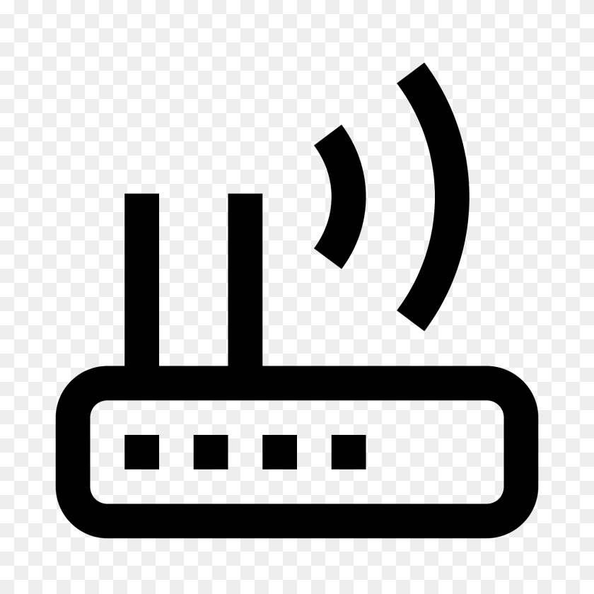 1600x1600 Wi Fi Router Icon - Router PNG