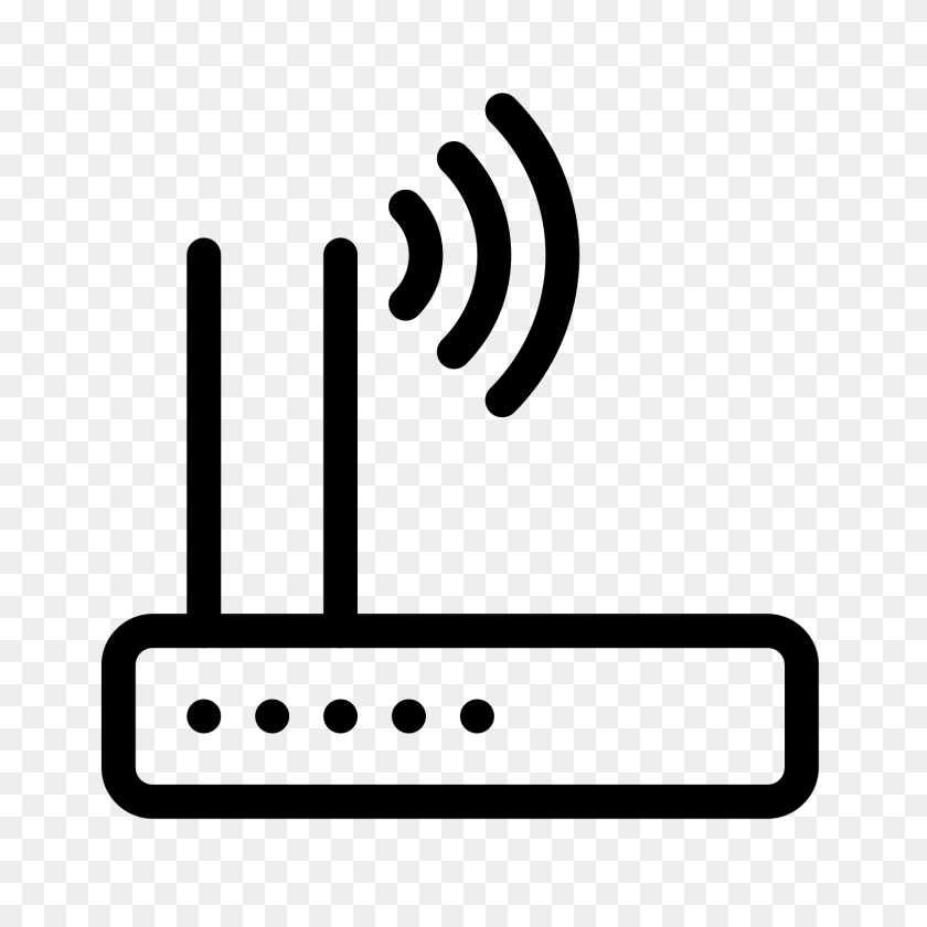 1600x1600 Wi Fi Router Icon - Wifi Logo PNG