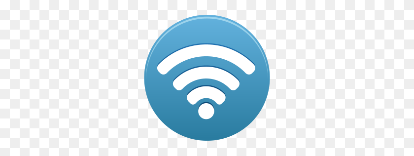 256x256 Значок Круг Wi-Fi Довольно Набор Иконок Office Пользовательский Дизайн Иконок - Дизайн Круга Png