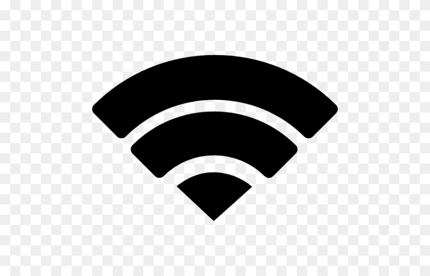 480x480 Wifi Icono Negro Png - Wifi Logo Png