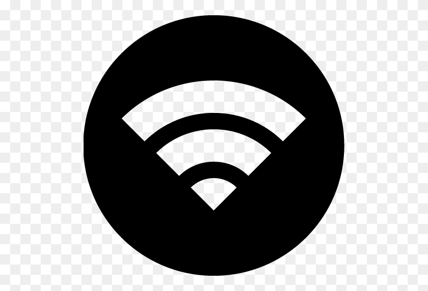 512x512 Значок Wi-Fi Черный Png Изображения - Значок Wi-Fi Png