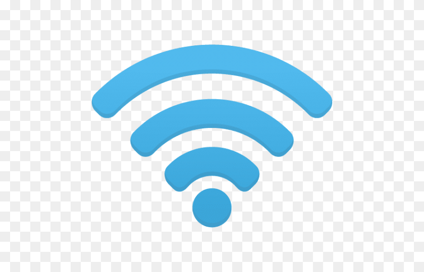 480x480 Wifi Icon Blue Png - Wifi PNG