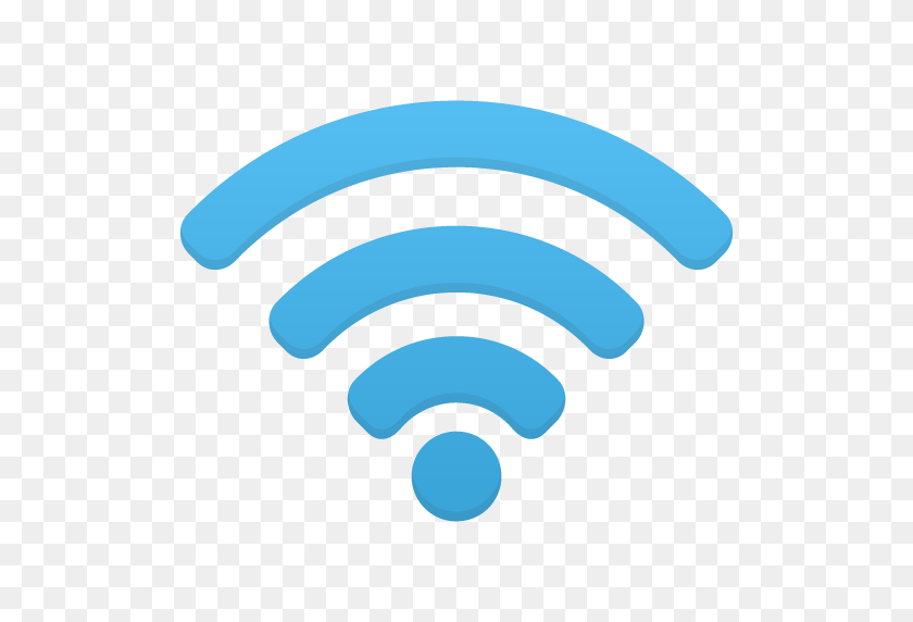 512x512 Wifi Icon Blue Png Image - Wifi PNG