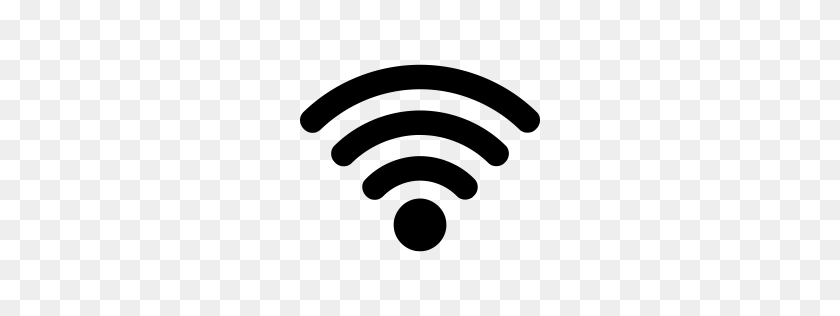 256x256 Wifi Icon Myiconfinder - Wifi Icon PNG