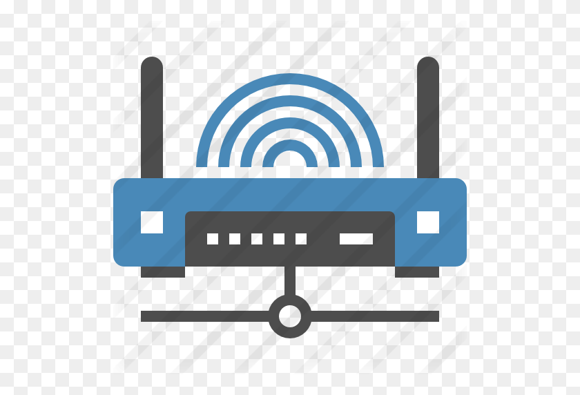 512x512 Wifi Router - Router PNG
