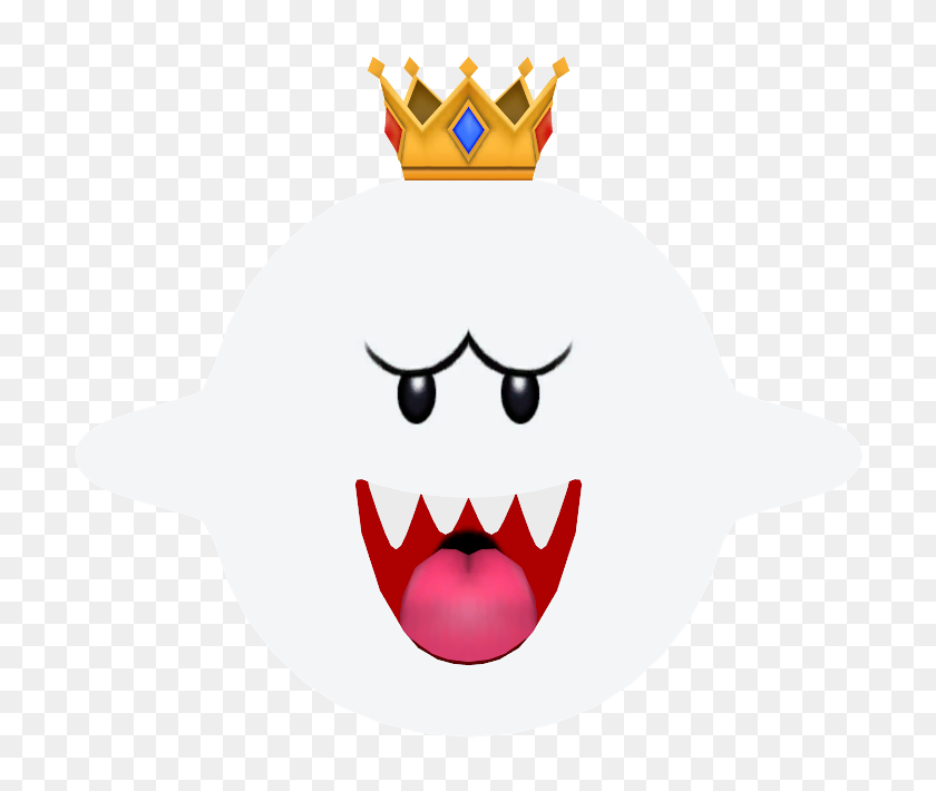 750x650 Wii - Mario Boo PNG