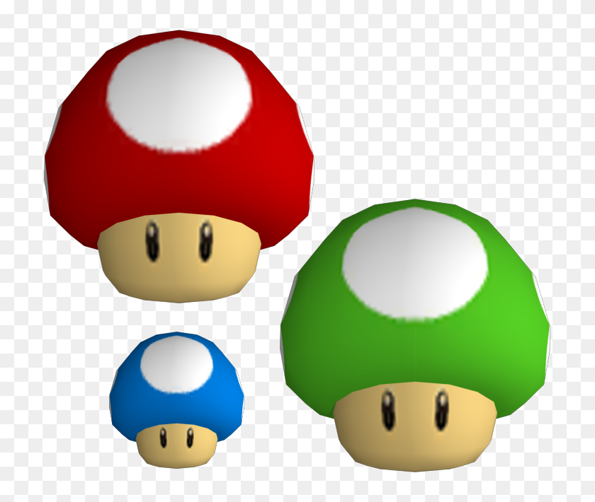 750x650 Wii - Mario Mushroom PNG