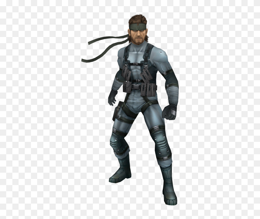 750x650 Wii - Solid Snake PNG