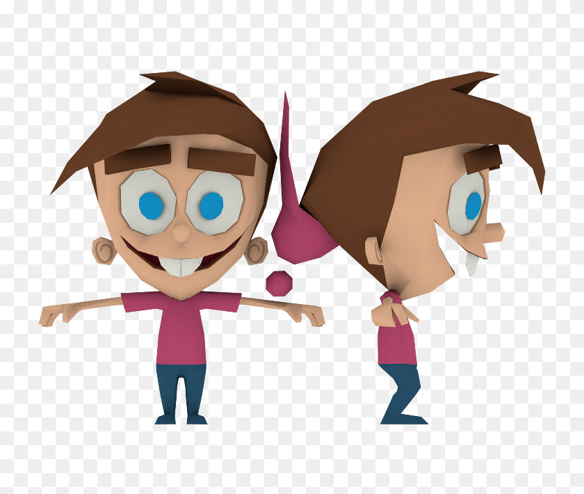 750x650 Wii - Timmy Turner Png
