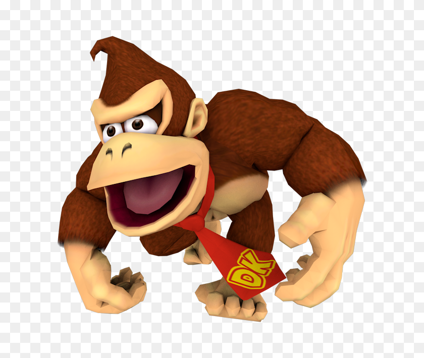 750x650 Wii - Donkey Kong Clipart