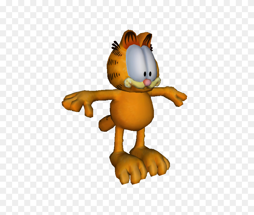 750x650 Wii - Garfield Png