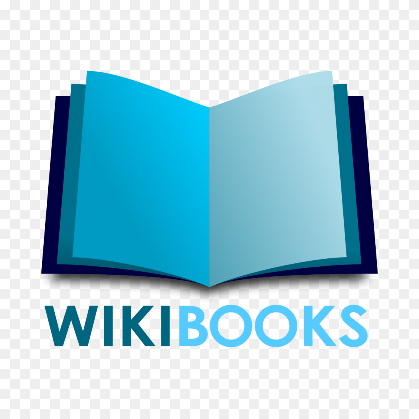 1024x1024 Wikibooks Open Book - Open Book PNG