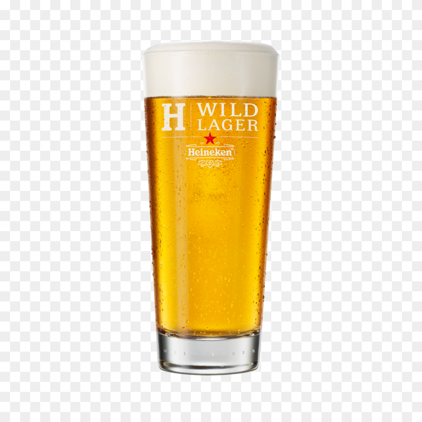 960x960 Wild Lager Glasses - Beer Glass PNG