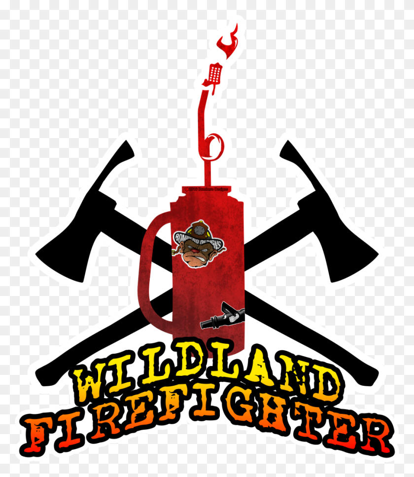 900x1047 Wildland Firefighter Setfree Evening's Firefighter - Respect Clip Art