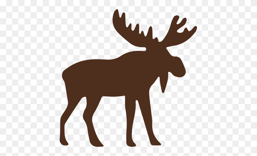 449x450 Wildlife Clipart Moose Deer Royalty Free Moose Png - Moose Antlers Clipart