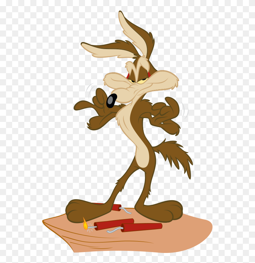 565x803 Wile E Coyote Looney Tunes Ink Well Looney - Wile E Coyote Clipart