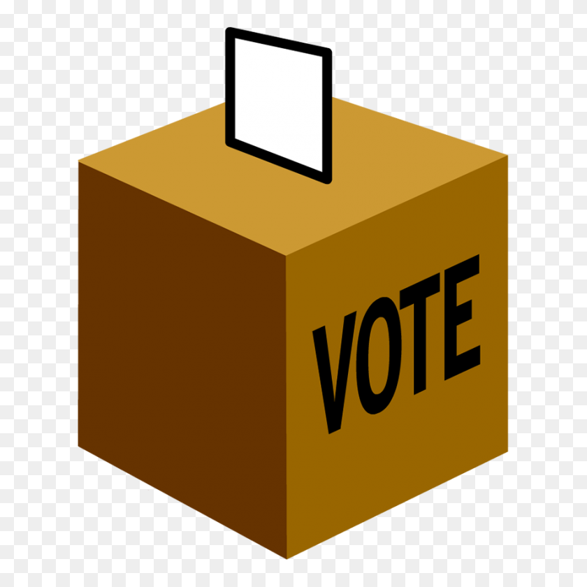 880x880 Win The White House - Voting Box Clipart