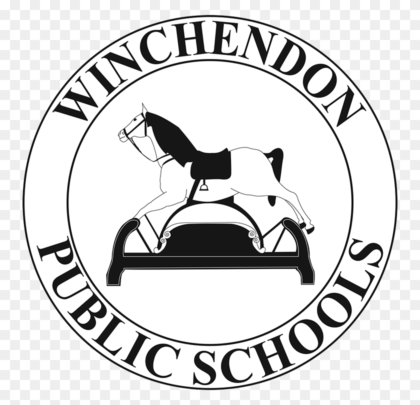 750x750 Escuelas Públicas De Winchendon - Clipart De Útiles Escolares En Blanco Y Negro