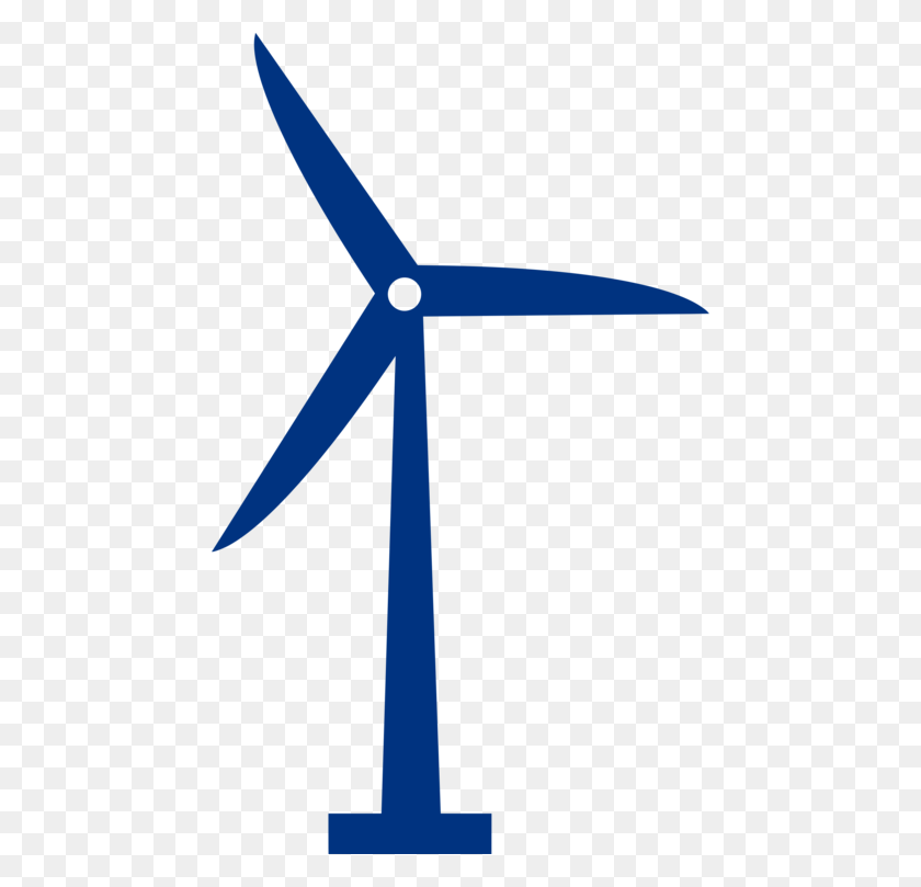 454x749 Wind Farm Wind Turbine Wind Power Hydropower - Wind Turbine Clipart