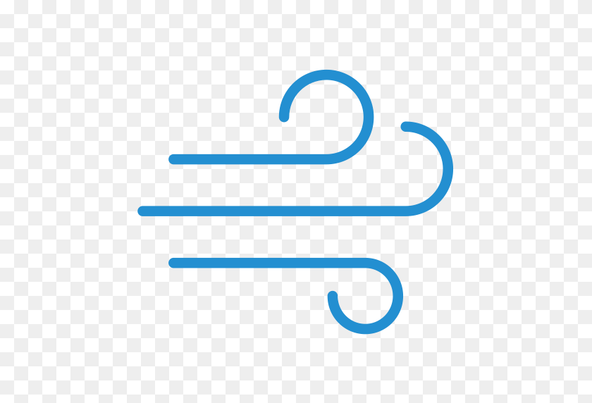 512x512 Wind, Linear, Simple Icon With Png And Vector Format For Free - Wind PNG