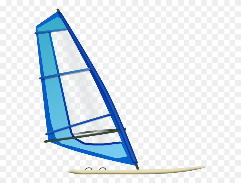 600x579 Wind Surfing Clip Art - Surfing Clipart